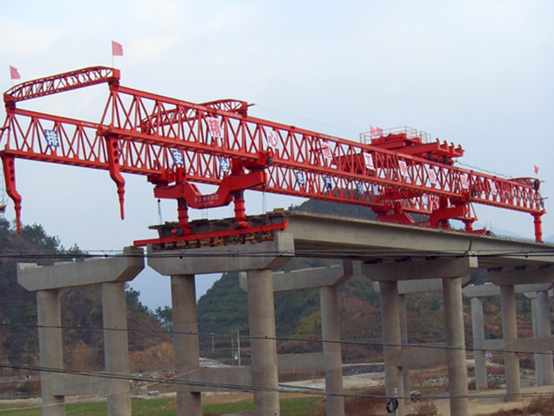 雙導梁架橋機